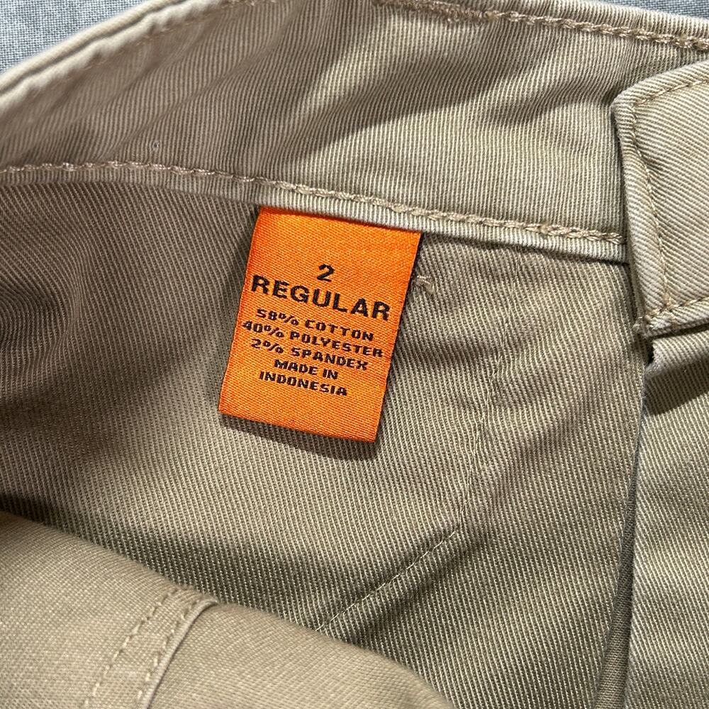 Duluth Trading 40 Grit Flex Canvas tan utility workwear carpenter pants wms 2 - Picture 5 of 8
